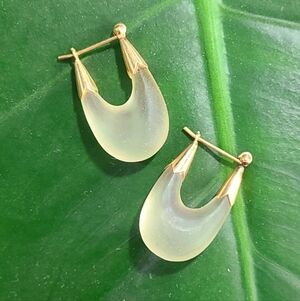 Vintage Acrylic Earrings